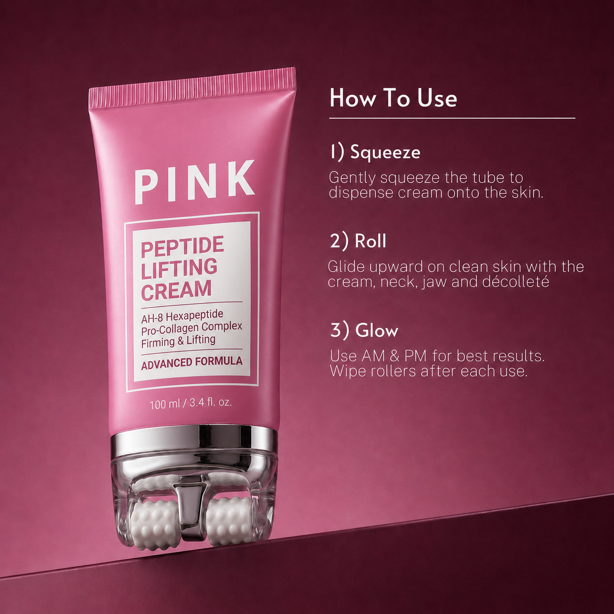 Pinklabs Neck Firming Cream - Tighten & Smooth Neck Skin – PINK